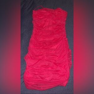 Fashion nova ruched bodycon dress